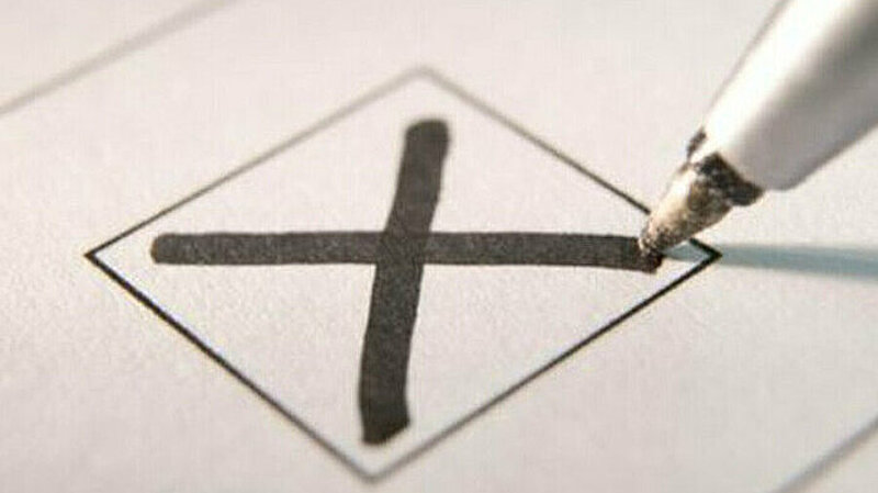 Marking a vote