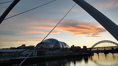 A View of the Quayside, Gateshead