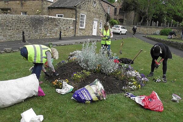Planting Up Whickham