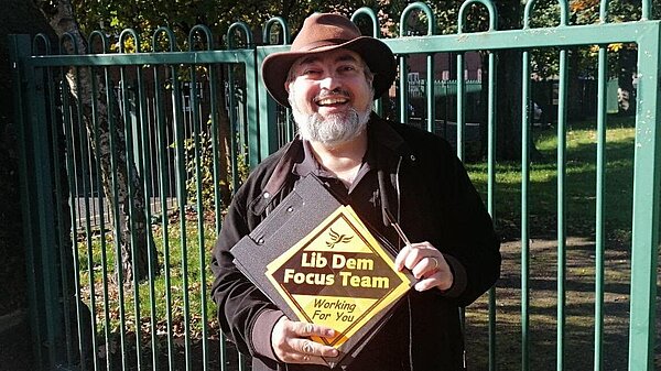 Ron Campaigning