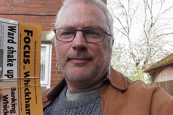 JW delivering leaflets
