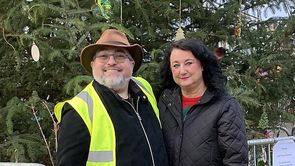 Ron supporting community event