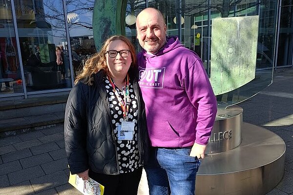 Amanda attends Pride launch