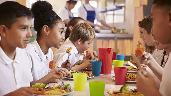 Food Bank School Dinner