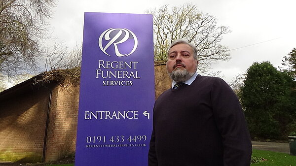 Ron at Regent Funeral Services