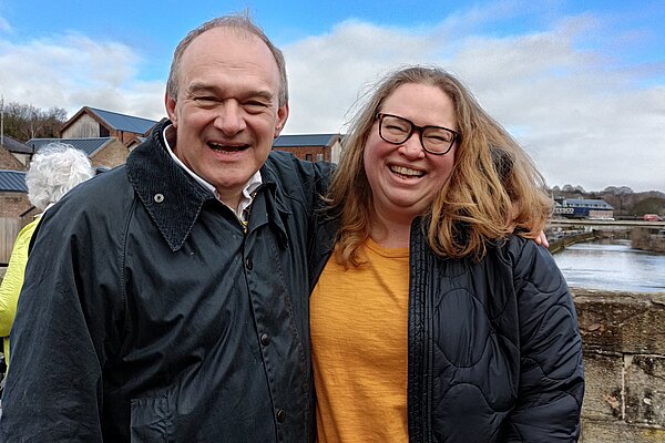 AW meets Ed Davey