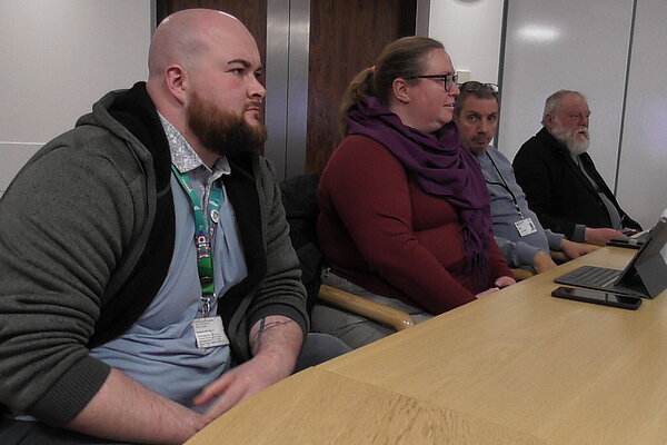 JS, AW, PD, IP at health scrutiny