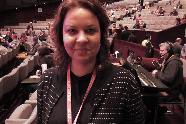 EP in the auditorium