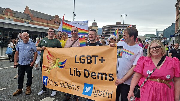 Jamie at Pride