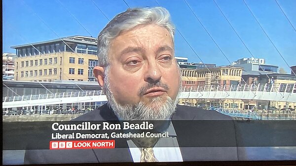 Ron on BBC Look North