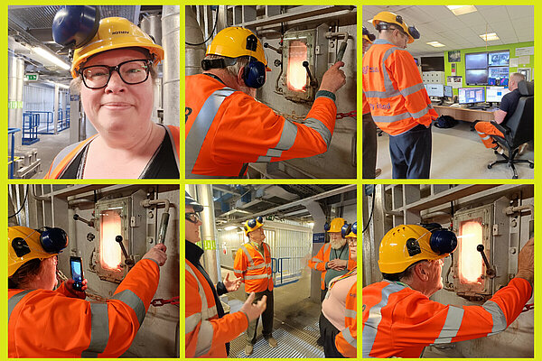 Cllrs visit Energy from Waste facility